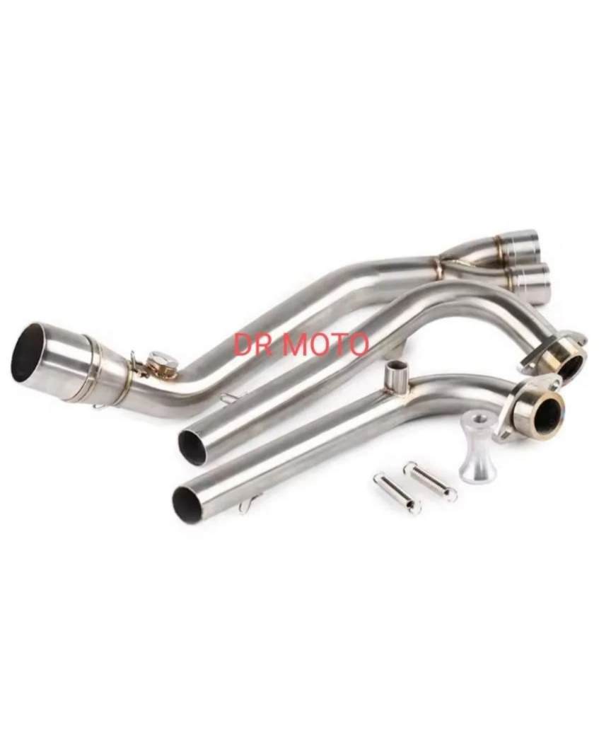 COLLETTORE COMPLETO DI SCARICO ACCIAIO T MAX TMAX 500 530
