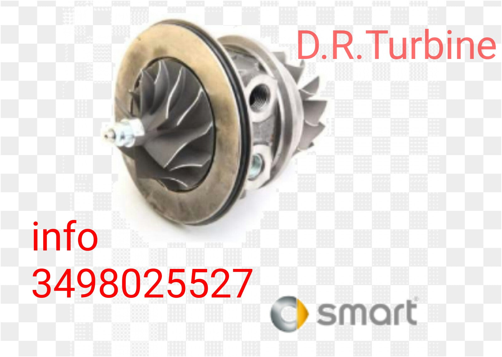 TURBINA CORE ASSY 0.7 BRABUS 727238 SMART ROADSTER