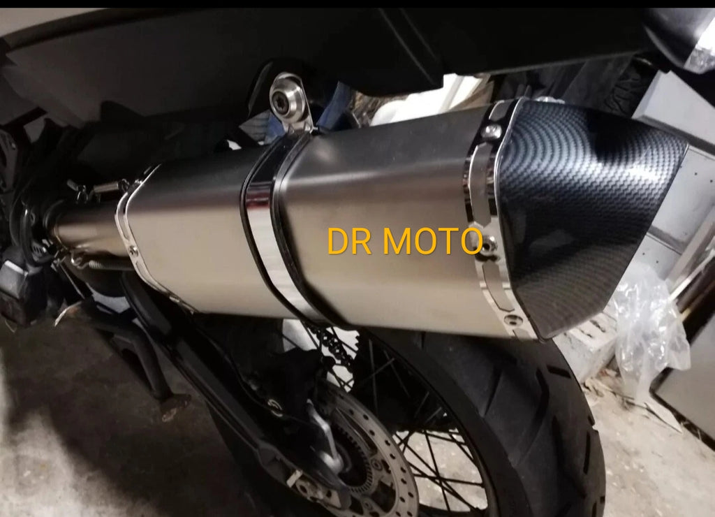 SCARICO MARMITTA BIG 460 SILVER CARBON ACCIAIO UNIVERSALE SILENZIOSO