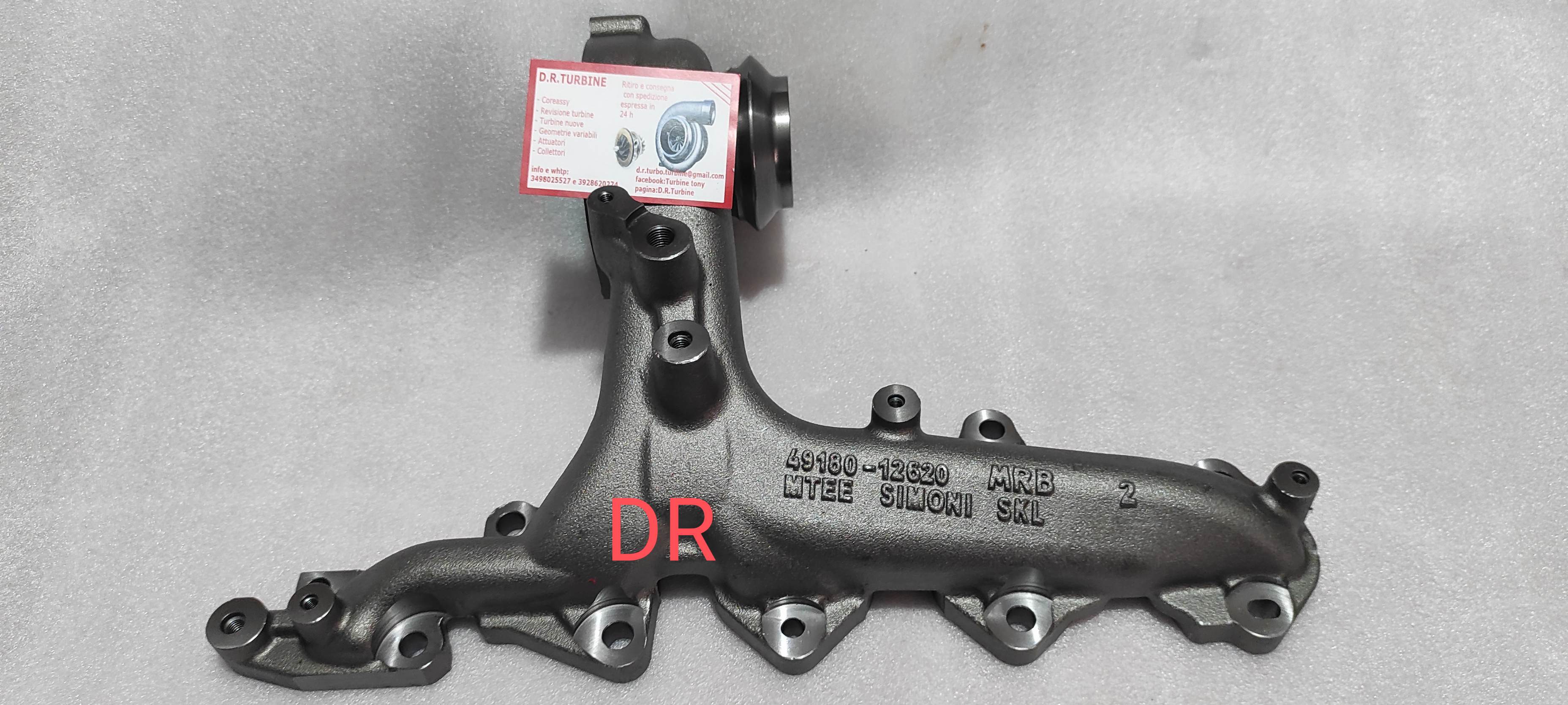 CARTER COLLETTORE DI SCARICO 1.7 499180-04330 49180  RENAULT MERCEDES