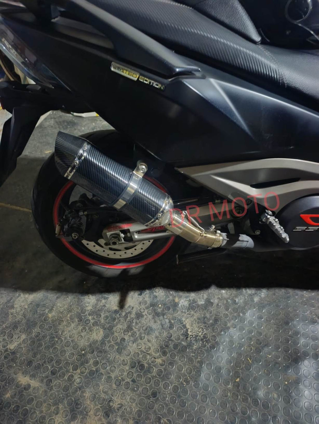 SCARICO TERMINALE KIMCO AK 550 AK550 SPECIFICO 2017 2018 2019 2020
