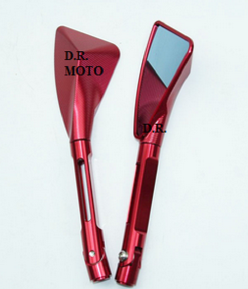 SPECCHIETTI UNIVERSALE MOTO ROSSO ERGAL