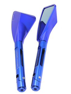 SPECCHIETI UNIVERSALE MOTO BLU ERGAL