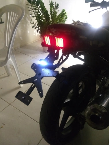t2 porta targa allungabile universale regolabile