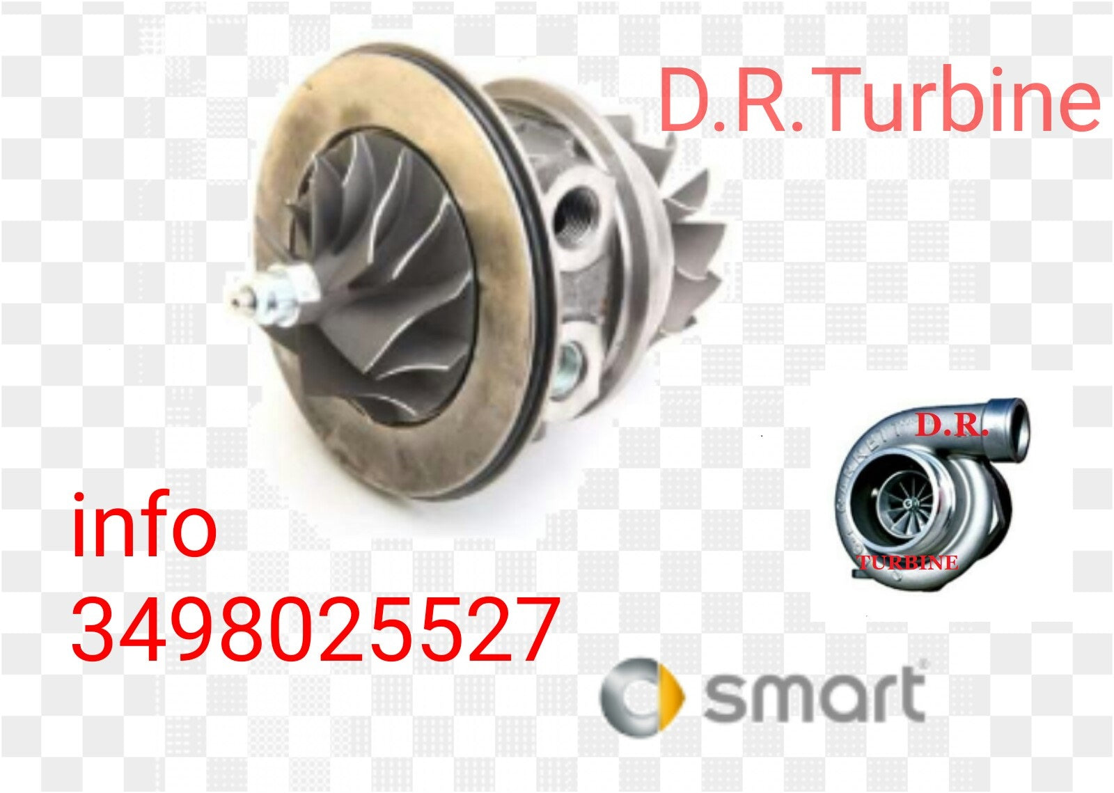 coreassy core assy turbina  smart 800 54319700002