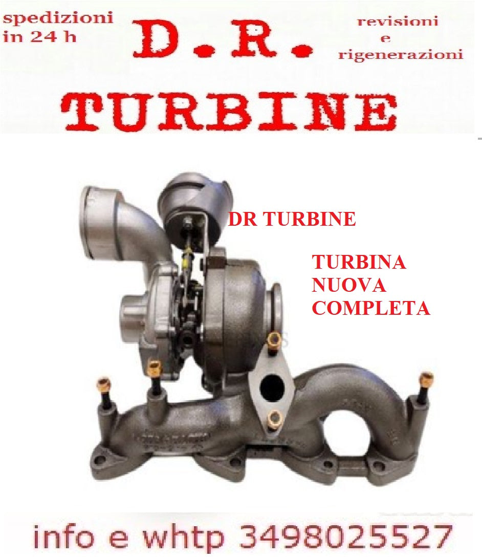 TURBINA COMPLETA NUOVO 724930 716860 720855  AUDI FORD SEAT SKODA VOLKSWAGEN