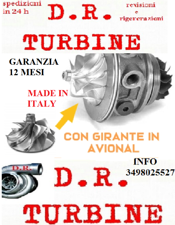Core Assy Nuovo Bilanciato 767837 AVIONAL TURBO CENTRALE
