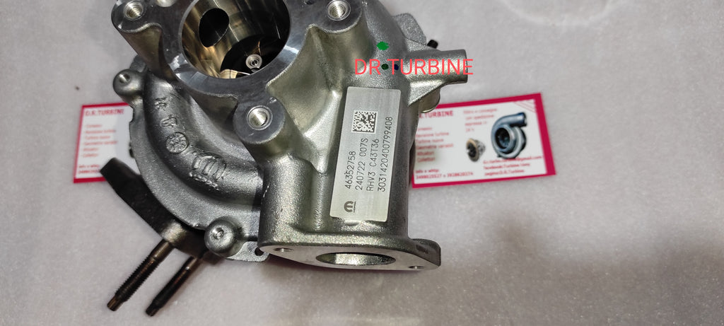 Turbo TURBINA COMPLETA ORIGINALE 46352758 Alfa Romeo Giulietta Fiat Tipo Jeep 1.6