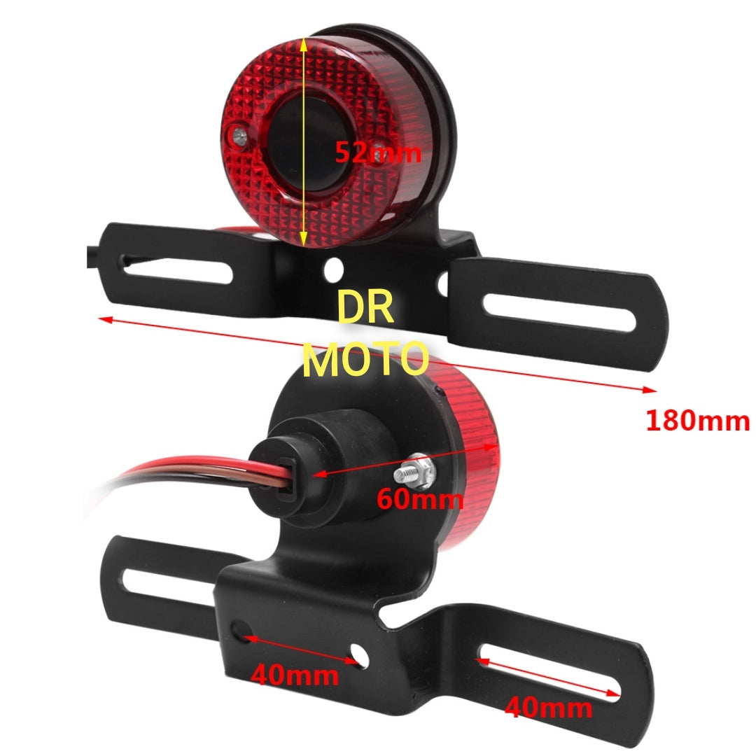 STOP FANALINO POSTERIORE LED TONDO