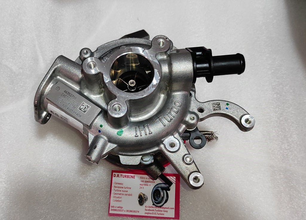 Turbo TURBINA COMPLETA ORIGINALE 46352758 Alfa Romeo Giulietta Fiat Tipo Jeep 1.6