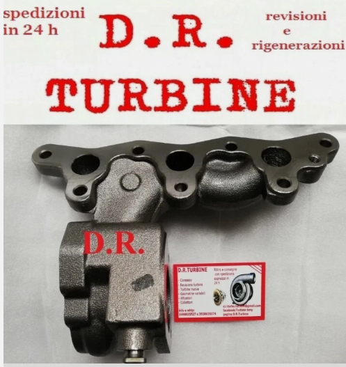 TURBINA collettore rinforzato scarico KP31 54319700010 SMART 800 CDI diesel