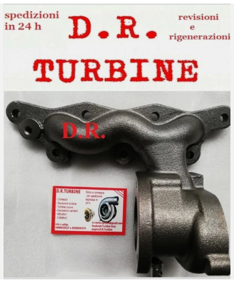 TURBINA collettore rinforzato scarico KP31 54319700010 SMART 800 CDI diesel
