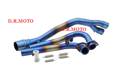 COLLETTORE DI SCARICO COMPLETO TMAX T MAX 500 530 TITANIO