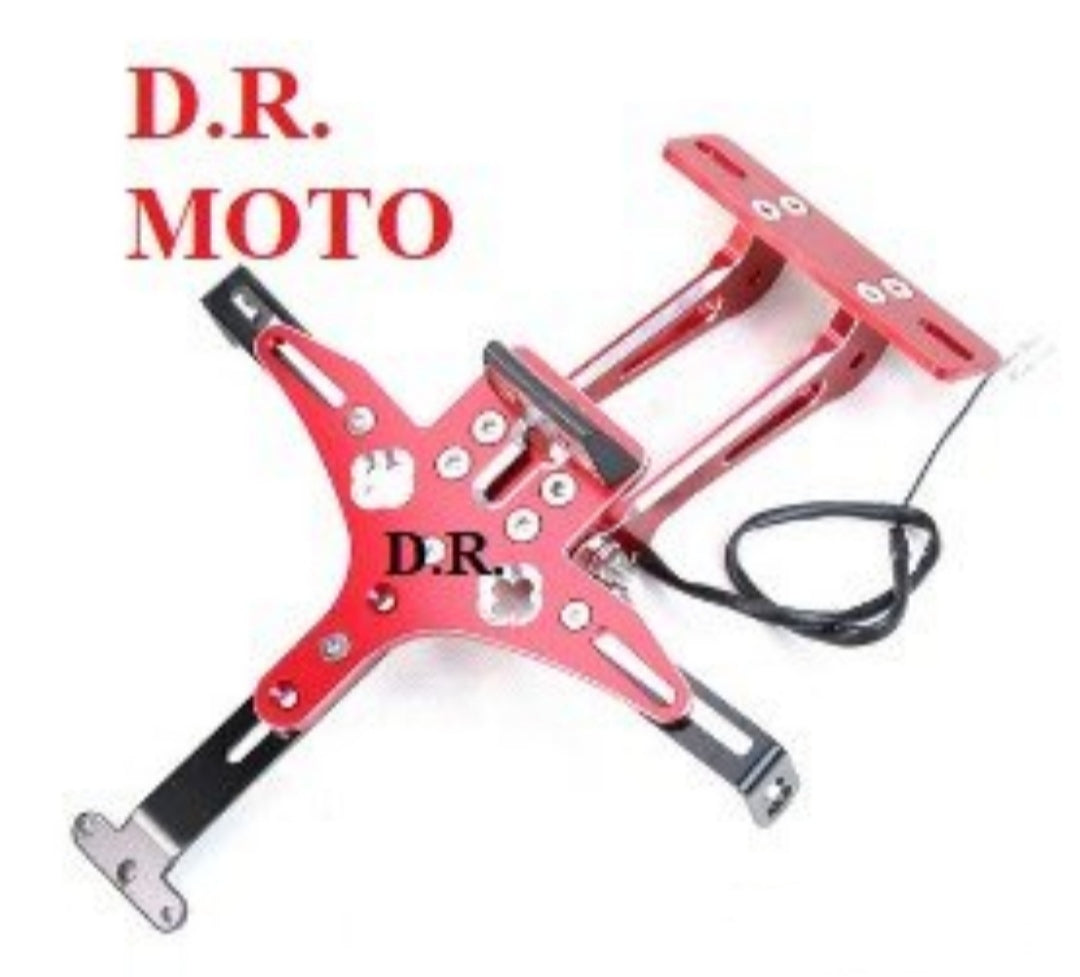 Portatarga universale ergal moto scooter