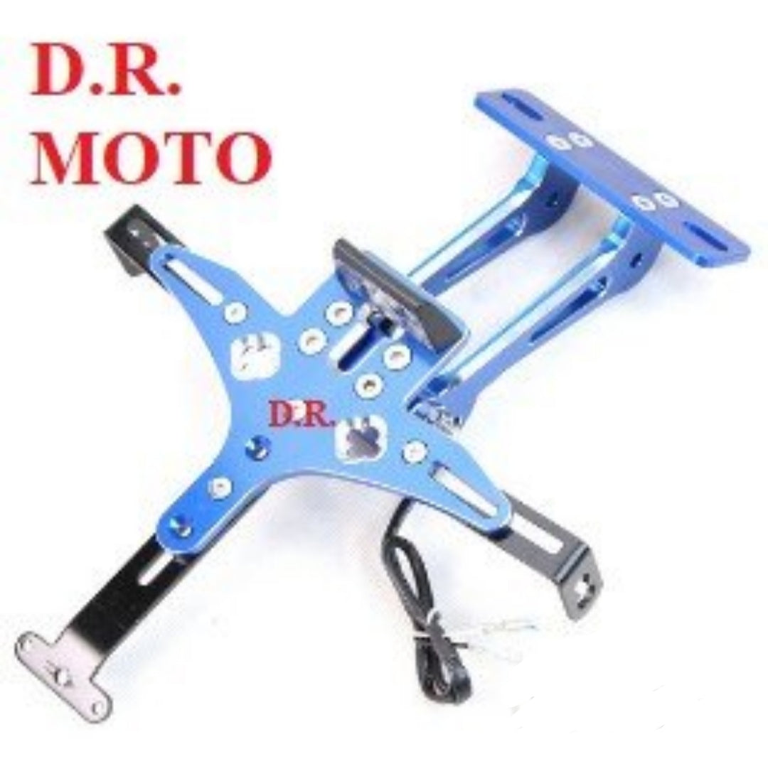 Portatarga universale ergal moto scooter