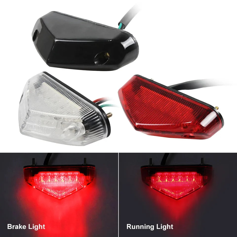 Stop universale moto 12 led 12V posteriore luce .