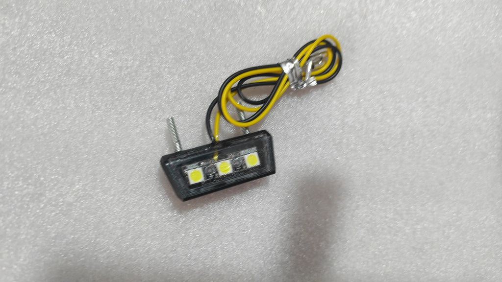 Luce led targa posteriore