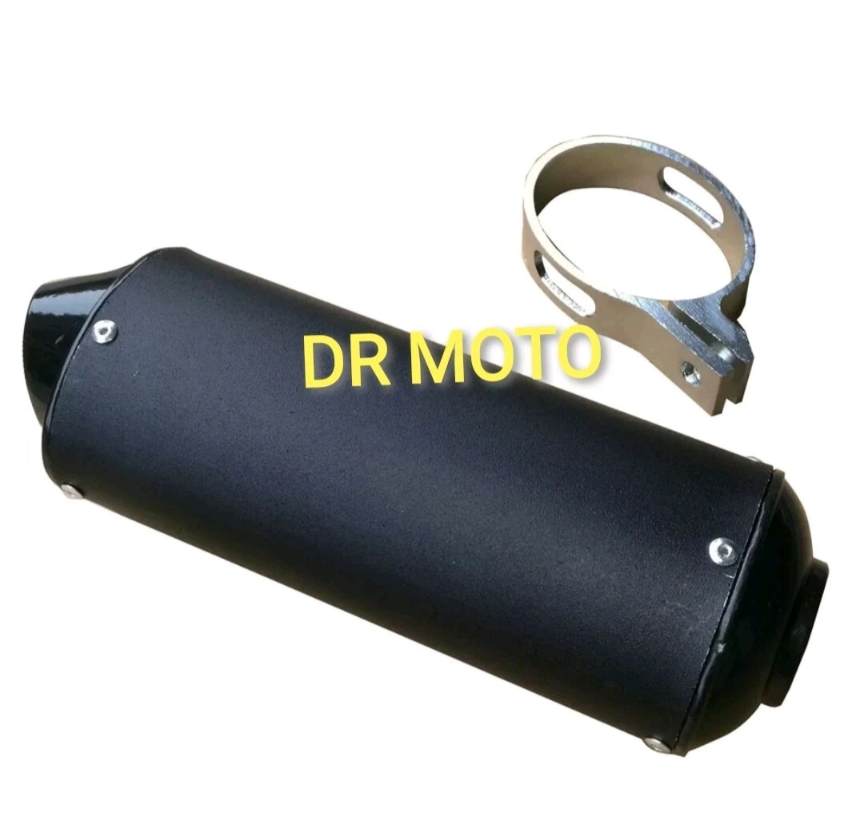 Silenziatore Terminale Scarico Marmitta Pit Bike 125cc 140cc 150cc 160cc 170 28m.