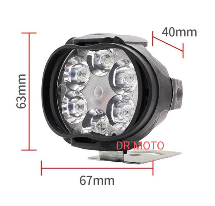 FARETTI LUCE SUPPLEMENTARI MOTO SCOOTER PIT BIKE