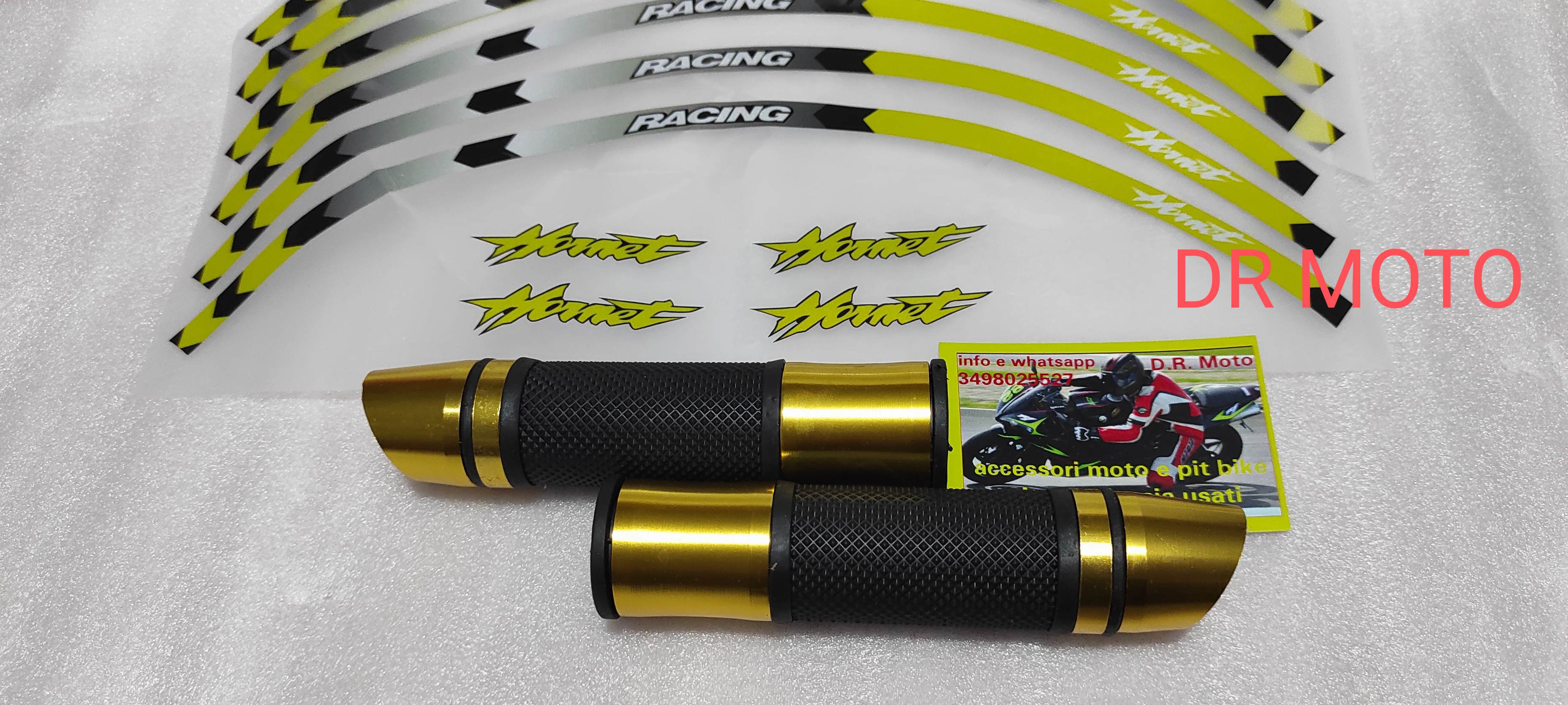 Kit adesivi cerchi e manopole Hornet cb 400 600 750 900 1000