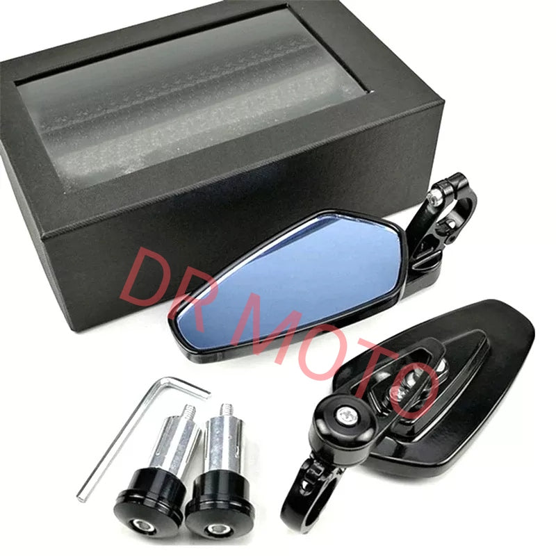 Specchietti triangolari barend fine sterzo bar end